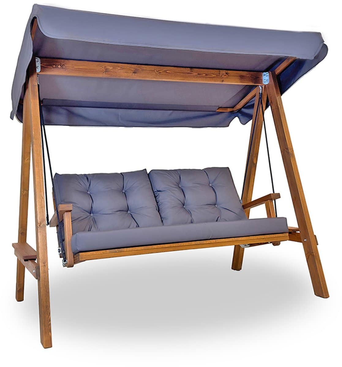 westmann pera 2000 houten hollywood schommelbank 116x203x180 cm