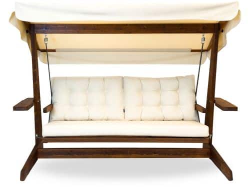 Westmann Viva 2400 Houten 3-zits Hollywood Schommelbank - Beige