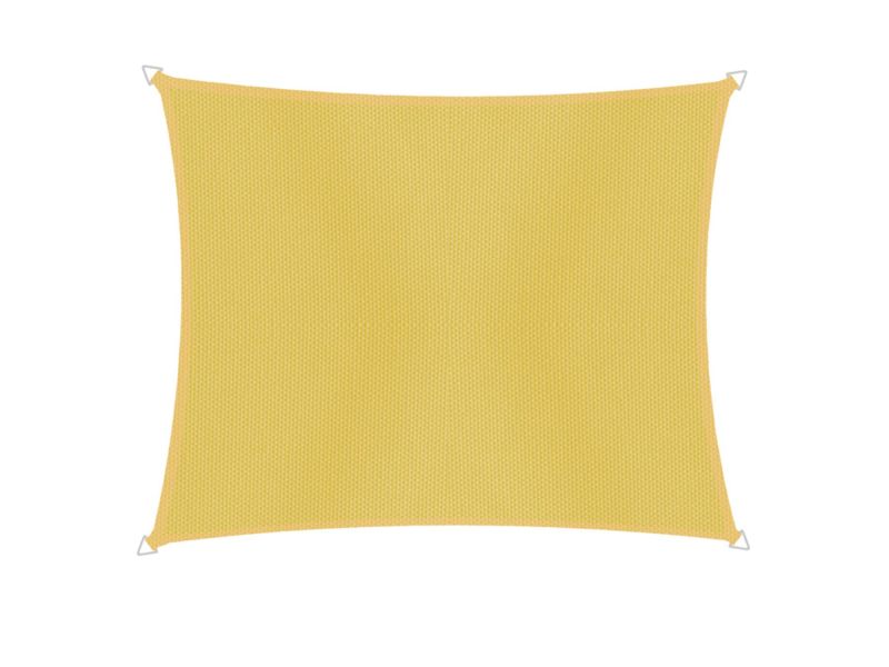 Windhager Schaduwdoek Cannes 4x5m Geel