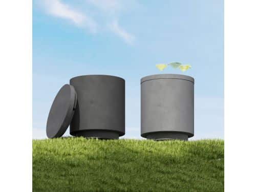 Wishdor - Bijzettafel Met Drankkoeler En Opbergruimte - Modern