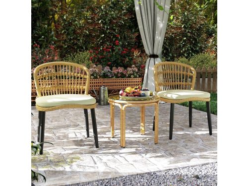 Wishdor - Bijzettafel - Rond - Voor Balkon Of Terras