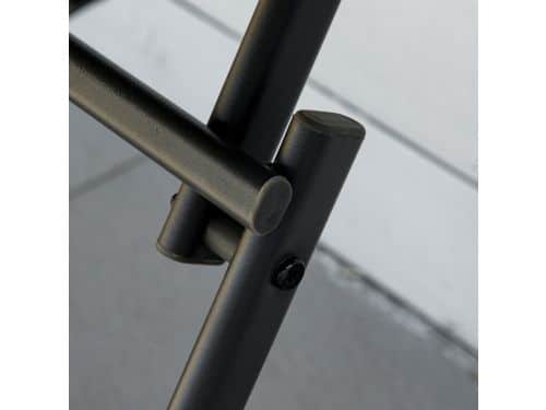 Wishdor Bistroset - 2-Persoons - Inklapbare Stoelen - Weerbestendig Polyrattan