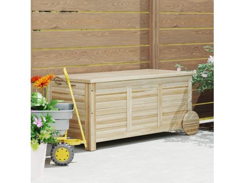 Wishdor - Tuinbox 185 L - Met Wielen En Zitfunctie