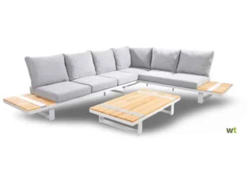 Yoi - Yuwaa Loungeset Hoekset Wit Grijs