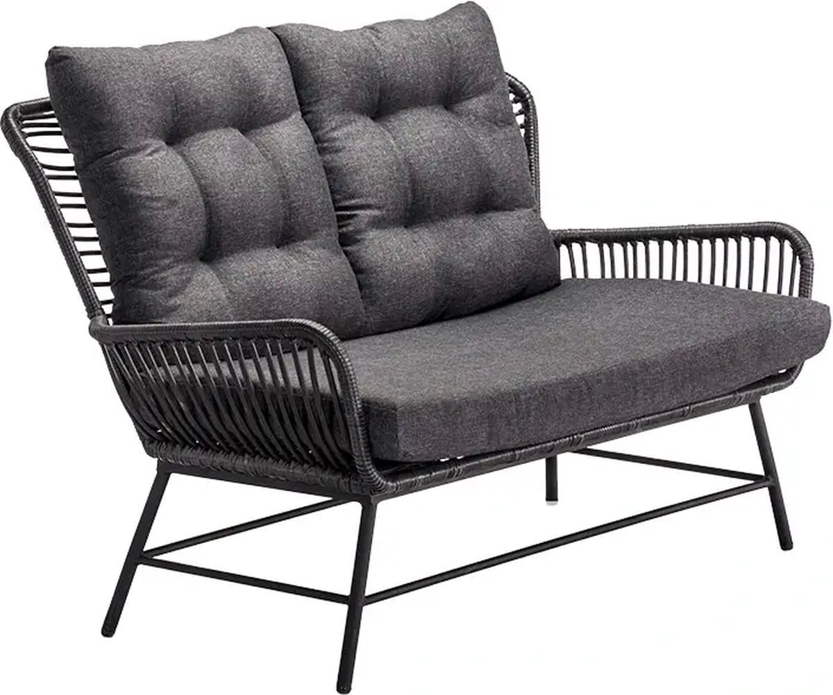 your own living pia loungebank charcoal