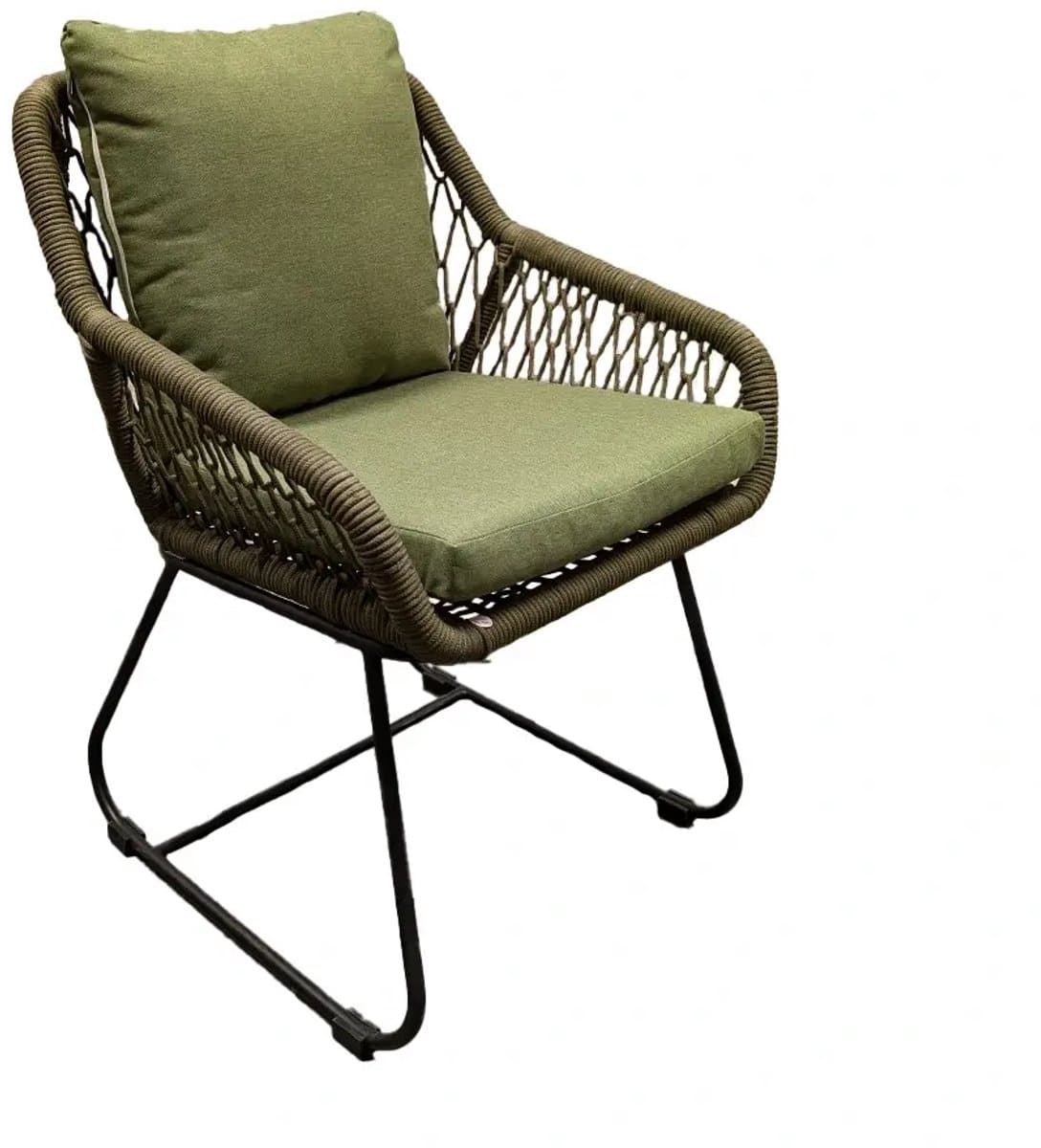your own living zita dining tuinstoel olive green