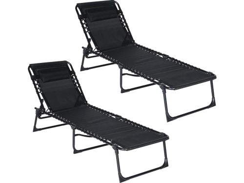 Zonnebed - Ligbed tuin - Opvouwbaar - Balkon