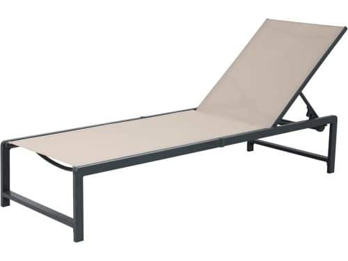 Zonnebed - Ligbed tuin - Opvouwbaar - Tuinset