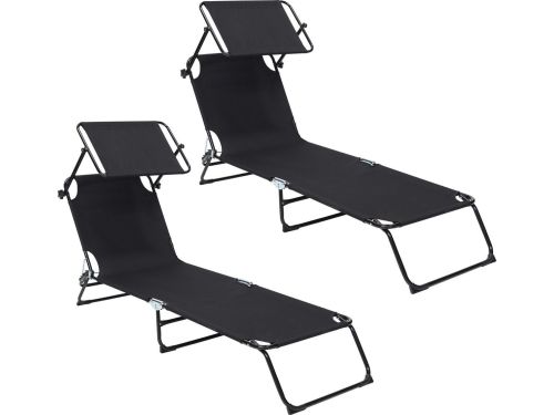 Zonnebed - Ligbed tuin - Opvouwbaar - Zomer