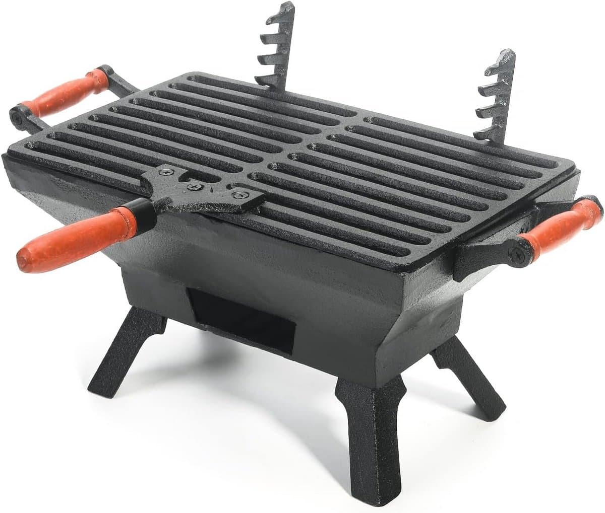 zware gietijzeren bbq grill voor binnen en buiten
