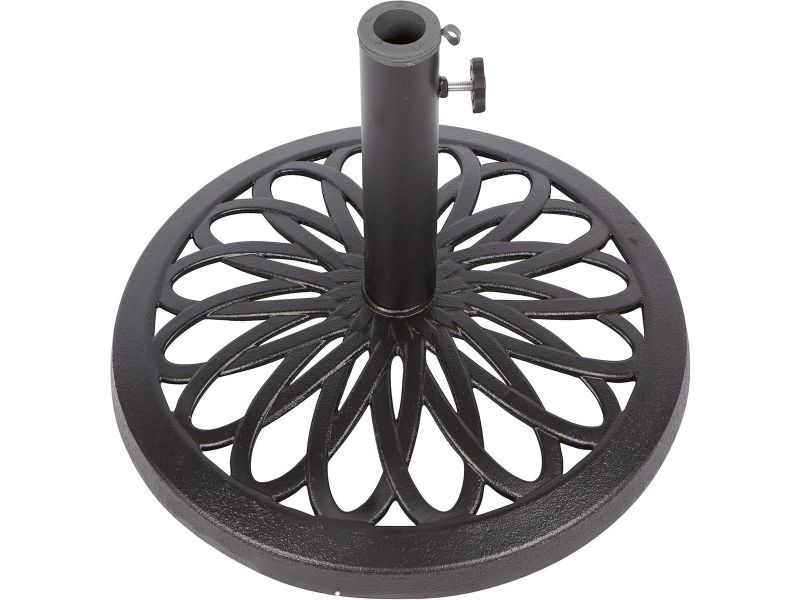 Zware Gietijzeren Parasolvoet voor Patio en Terras - 7,7 kg