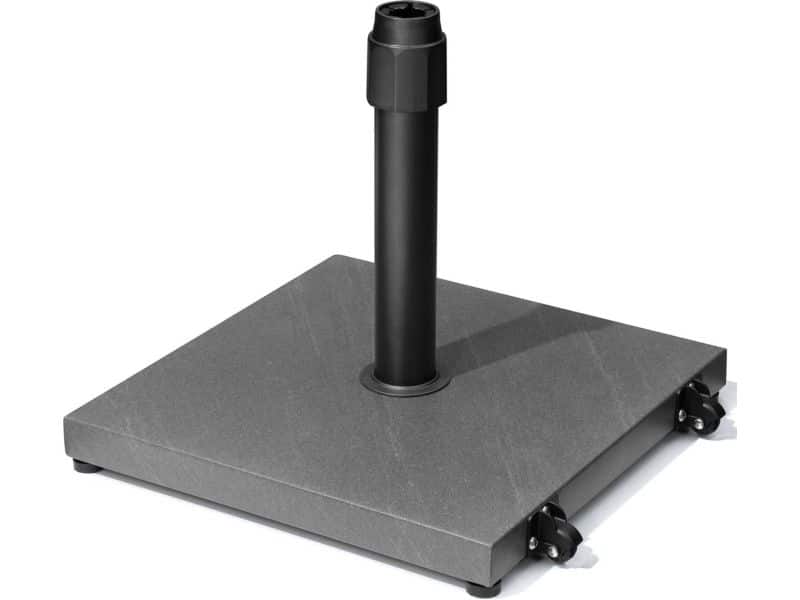 Zware Parasolvoet 20.4 kg met Wieltjes - Windbestendige Standaard voor