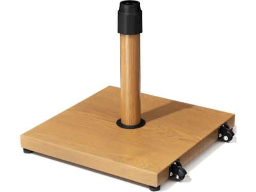 Zware Parasolvoet 20,4 kg met Wielen - Stevige Windbestendige Standaard