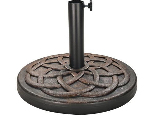 Zware Parasolvoet 35LB Brons - HDPE Binneninbak, Universeel Geschikt