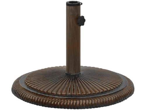 Zware Parasolvoet 45x45x30 cm Gietijzer voor Elke Tuinparasol