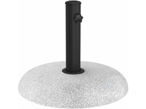 Zware Parasolvoet Beton 20kg voor Standaard Parasolstelen - Lichtgrijs