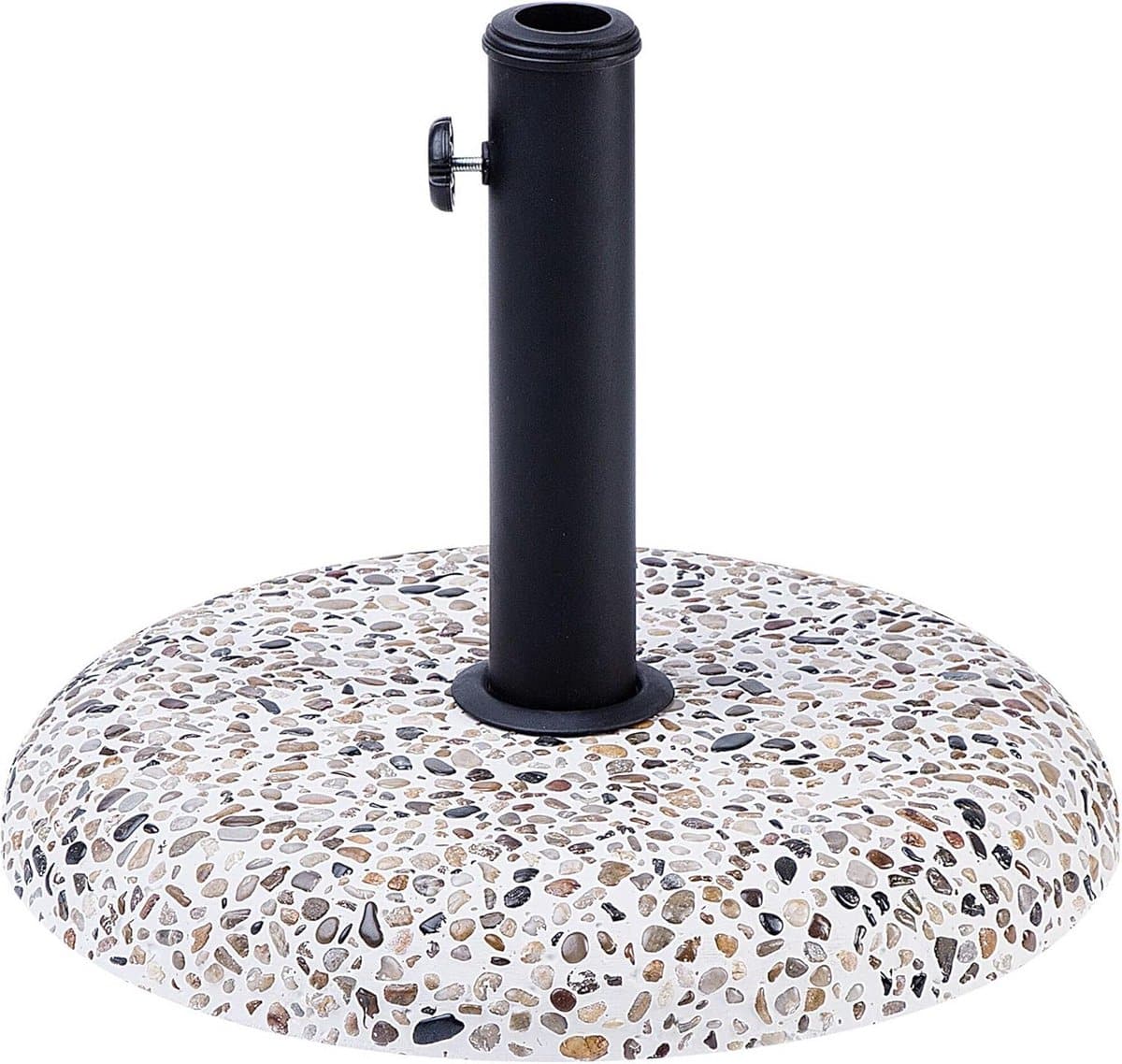 zware parasolvoet wit beton stabiel en modern voor alle