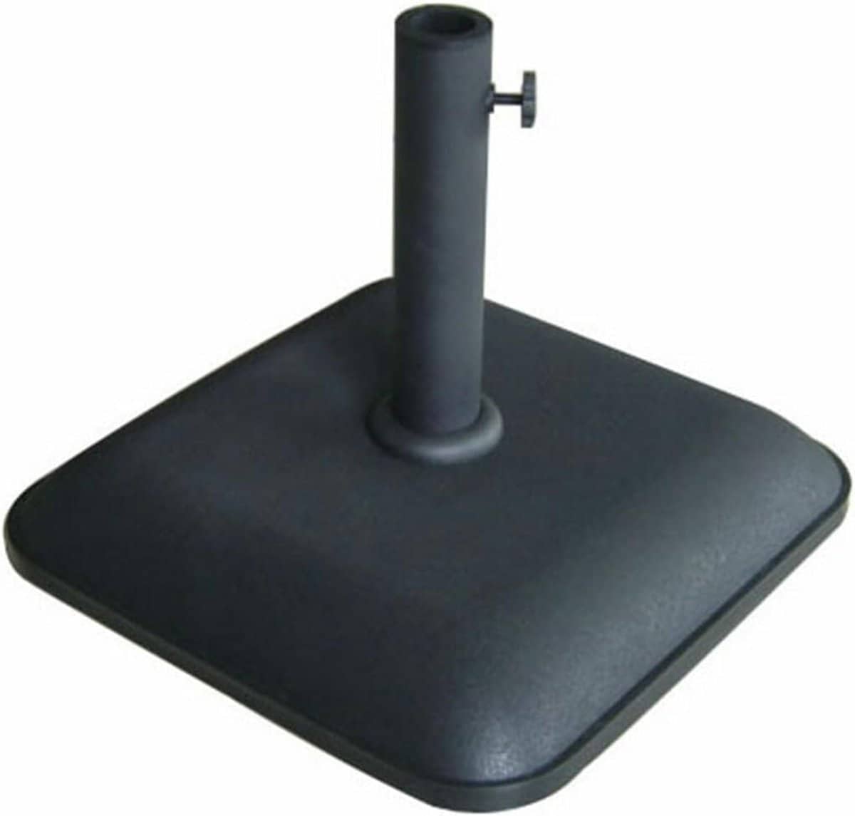 zware vierkante parasolvoet van cement voor tuin en terras