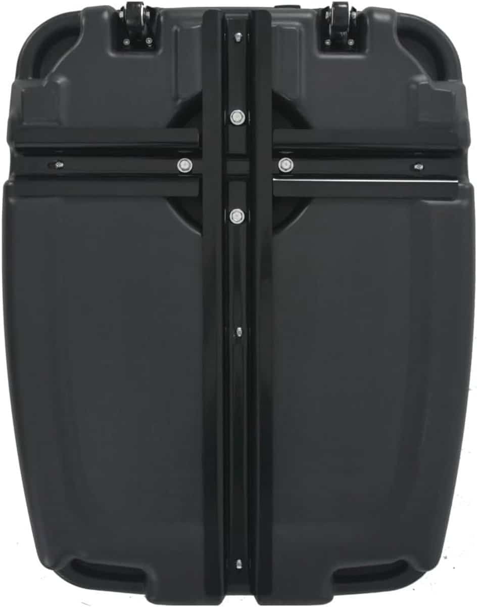 zwarte parasolvoet met wielen stabiele en duurzame ondersteuning voor