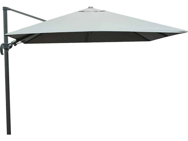 Zweefparasol 300 x 300 cm Shadow LED - Antraciet/Faded Grey