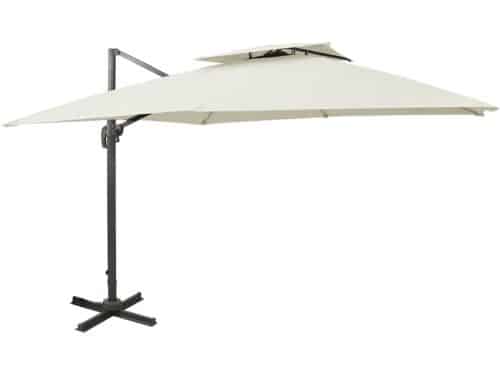 Zweefparasol Dubbel Dak - Buiten Schaduwdoek - Terras Bescherming