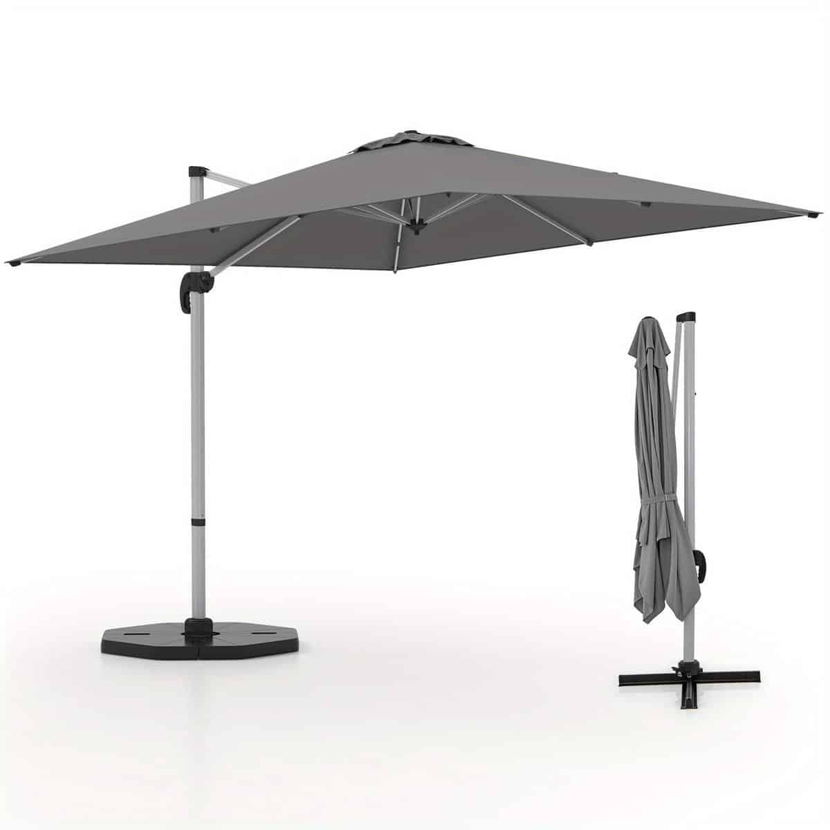 zweefparasol hangparasol tuinparasol terrasparasol kantelbare parasol