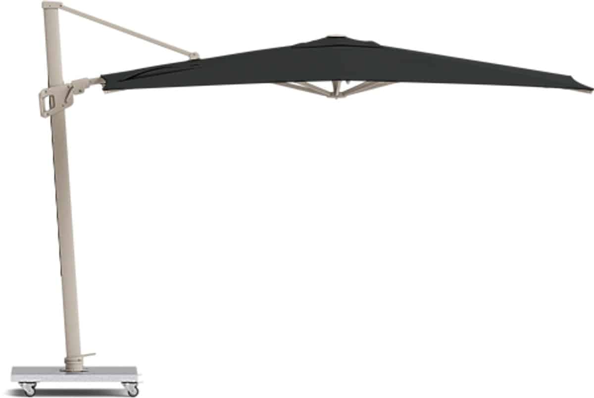 zweefparasol jasmijn vierkant 300x300cm