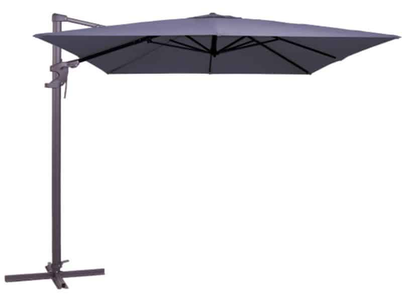 Zweefparasol monaco flex iii 3x3 m polyester sfr blue grade