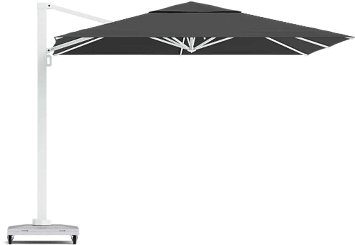 zweefparasol nevada vierkant 400x400cm