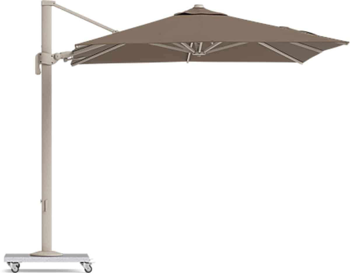 zweefparasol palermo vierkant 300x300cm