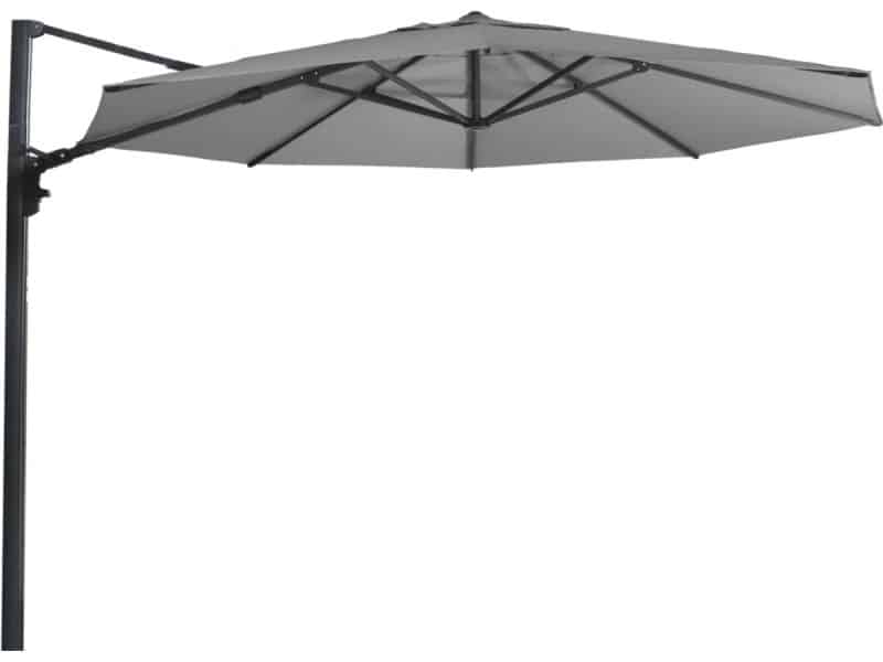 Zweefparasol Virgo Up grijs Ø3,5mtr