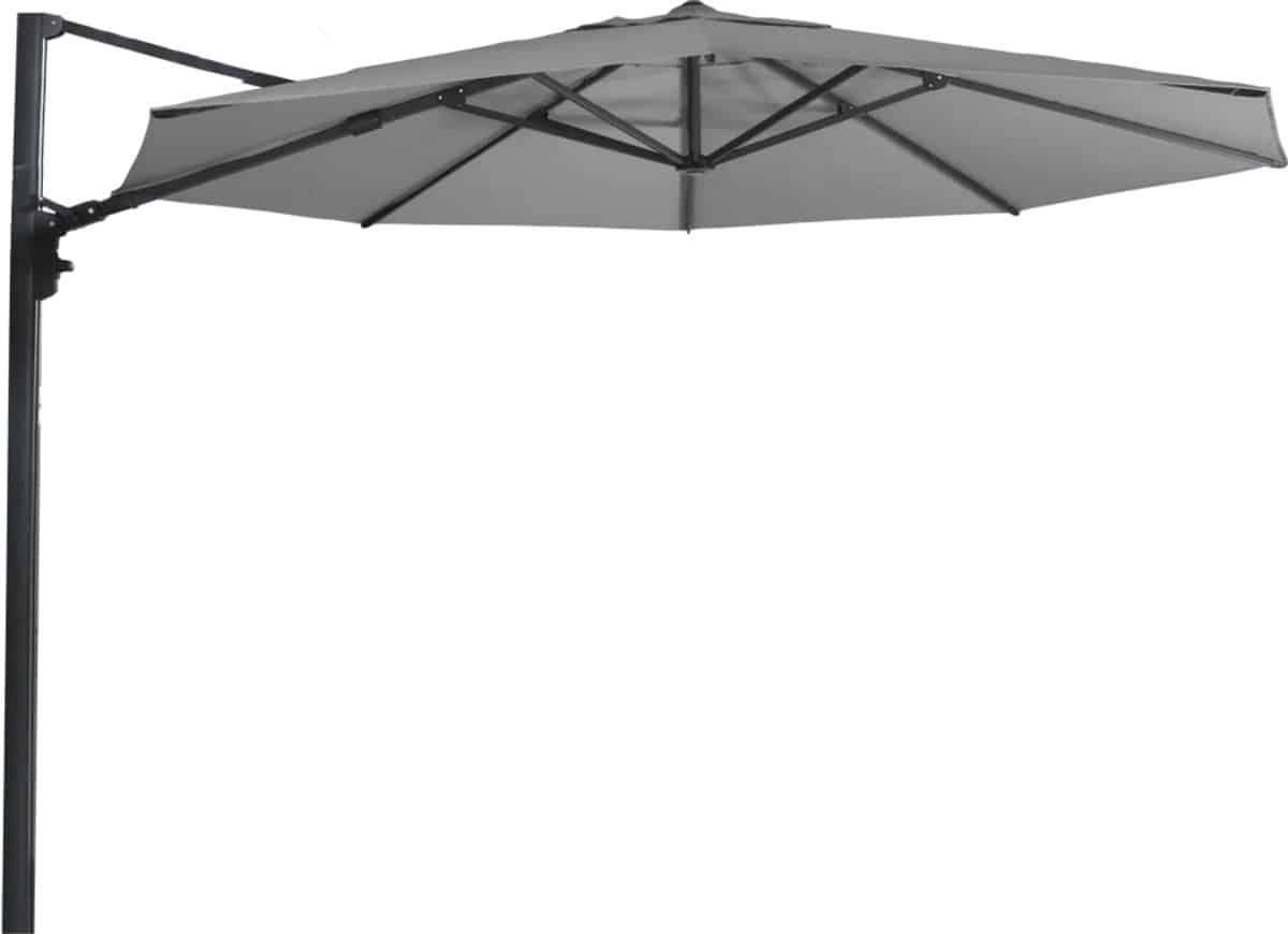 zweefparasol virgo up grijs Ø3,5mtr