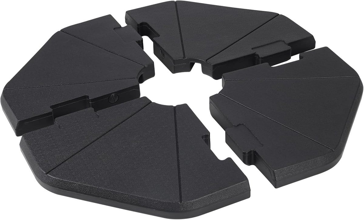 zweefparasolstandaard vulbaar met water of zand tot 60 kg