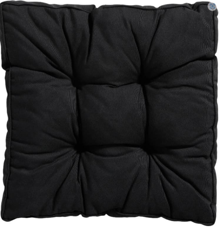 2 stuks! florance kussen 45×45 panama zwart madison madison