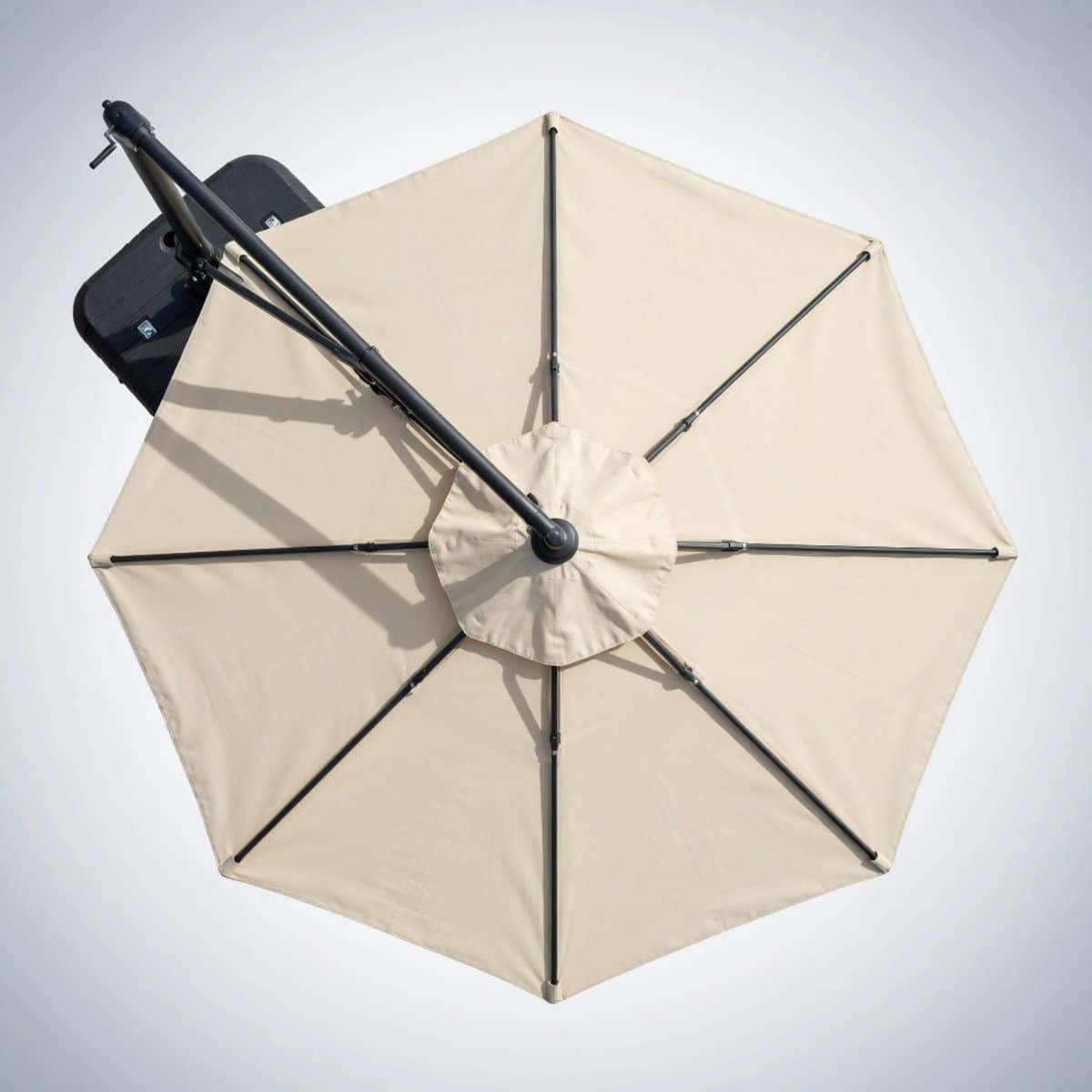 300 cm grote tuinparasol 10ft medahomestore premium stokparasol waterafstotend