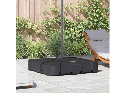 360° Draaibare Luxe Parasolvoet met Wielen & Vulbaar Reservoir 82x82x18