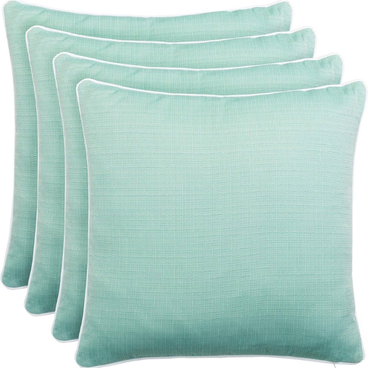 4 delige set outdoor kussens 45×45 cm waterafstotend & weerbestendig