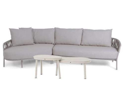 4 Seasons Outdoor Calma/Livo hoek loungeset 3-delig
