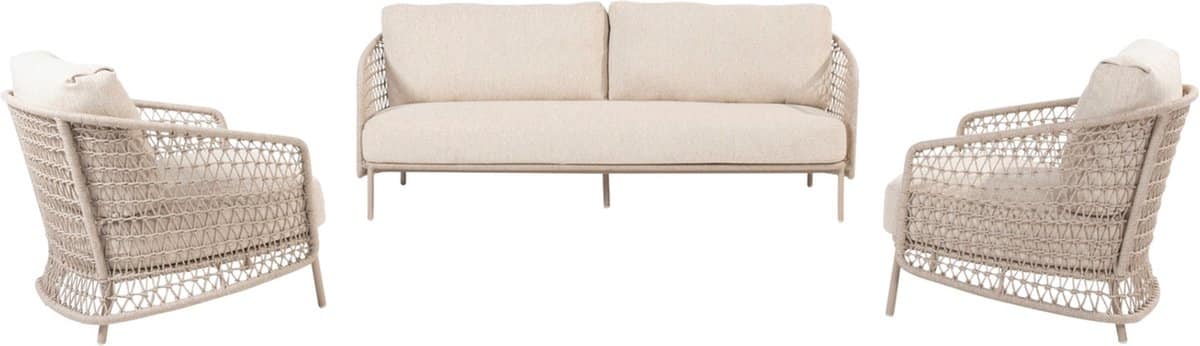 4 seasons puccini stoel bank loungeset 3 delig