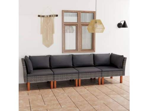 4-zits tuinbank - Loungebank buiten - Ontspannen in tuin