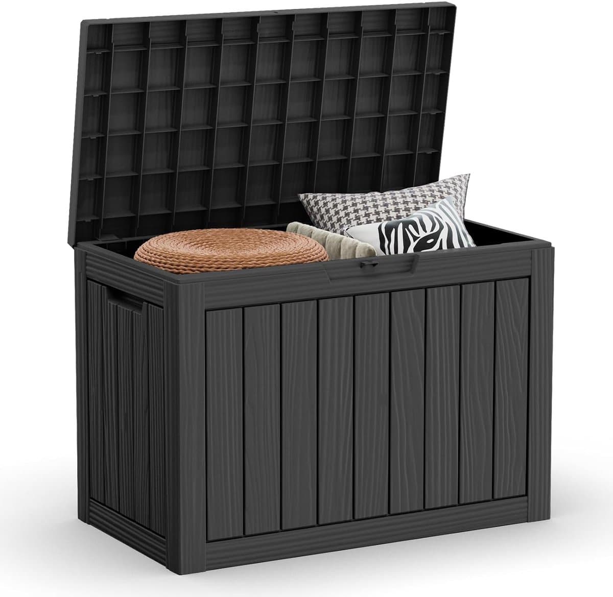 45 gallon waterdichte dekbox en multifunctionele terraszitbank ruime opbergoplossing
