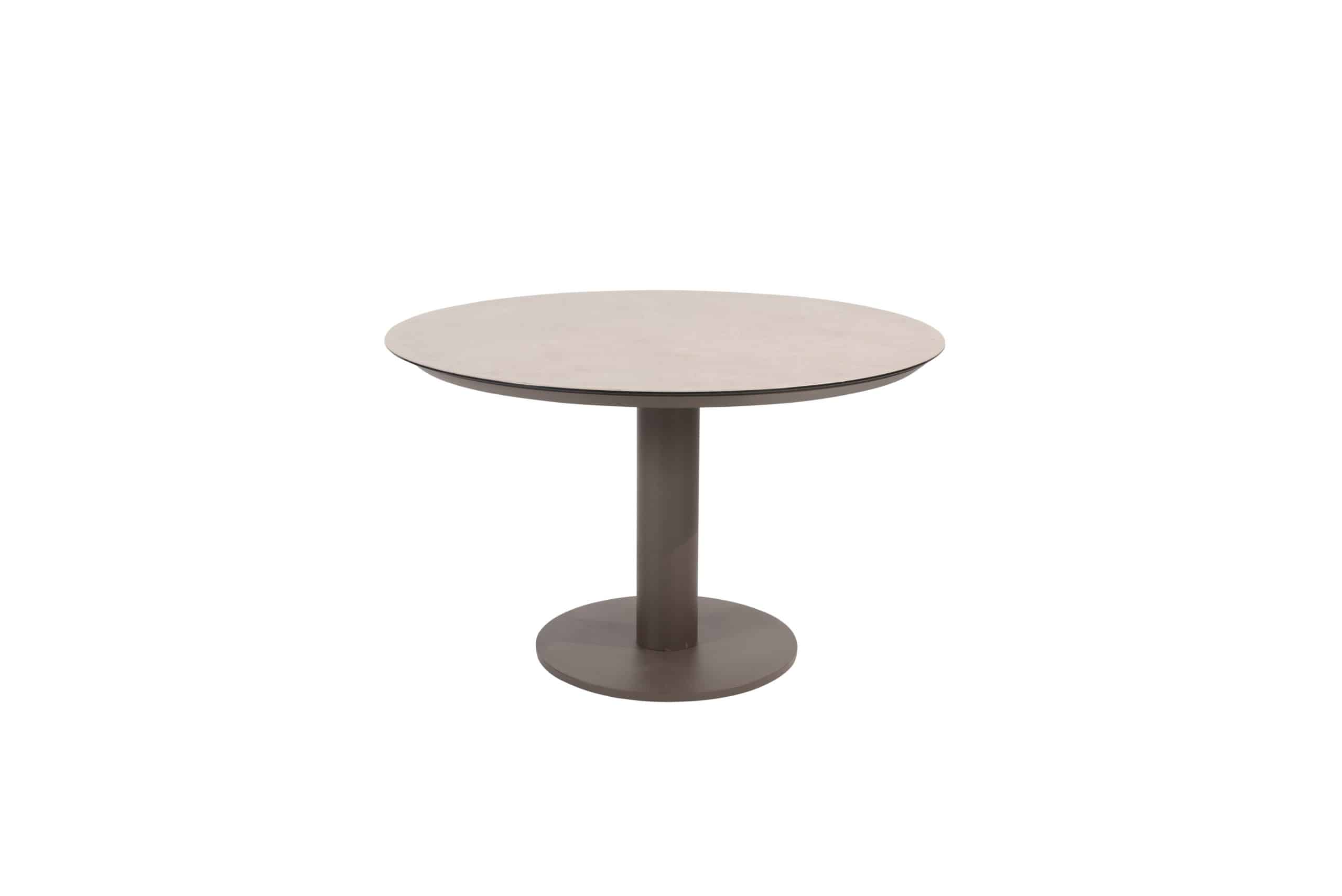 4so sarah tuintafel 120cm rond met printed keramiek top terre