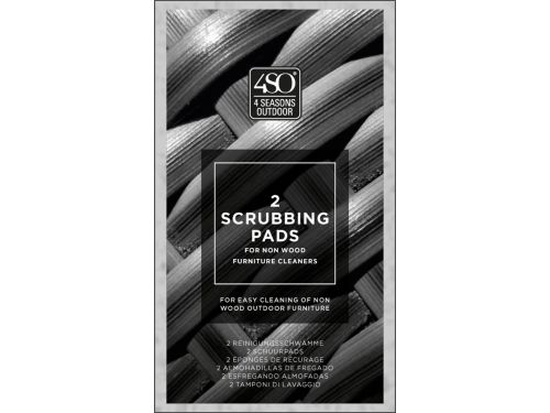 4SO Set van 2 stuks witte pads voor alle reinigers