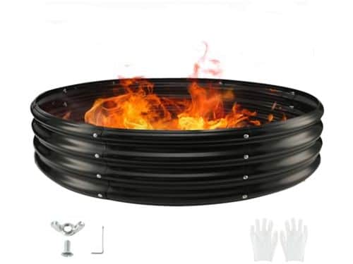 60 Inch Ronde Gegalvaniseerde Stalen Vuurringput voor Buiten