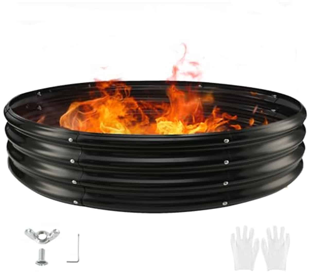 60 inch ronde gegalvaniseerde stalen vuurringput voor buiten