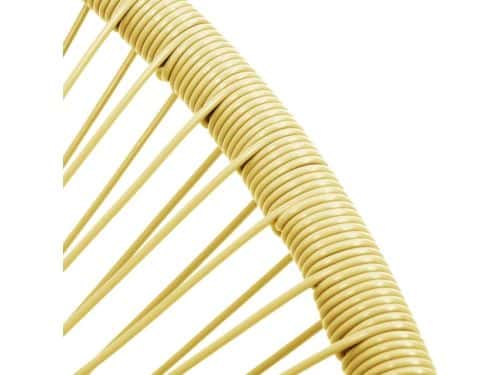 Acapulco Tuinstoel - Polyrattan Outdoor Sessel Beige - Wetterfeste Terrasstoel