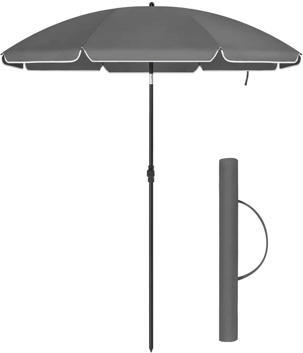 acep draagbare parasol 160 cm incl draagtas