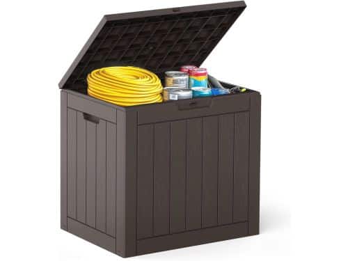 Afsluitbare Buitenopbergdoos voor Tuin en Terras - Waterdichte Dekbox 117