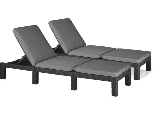 Allibert Daytona Deluxe Ligbed - 3 posities - 65x195x25,5cm