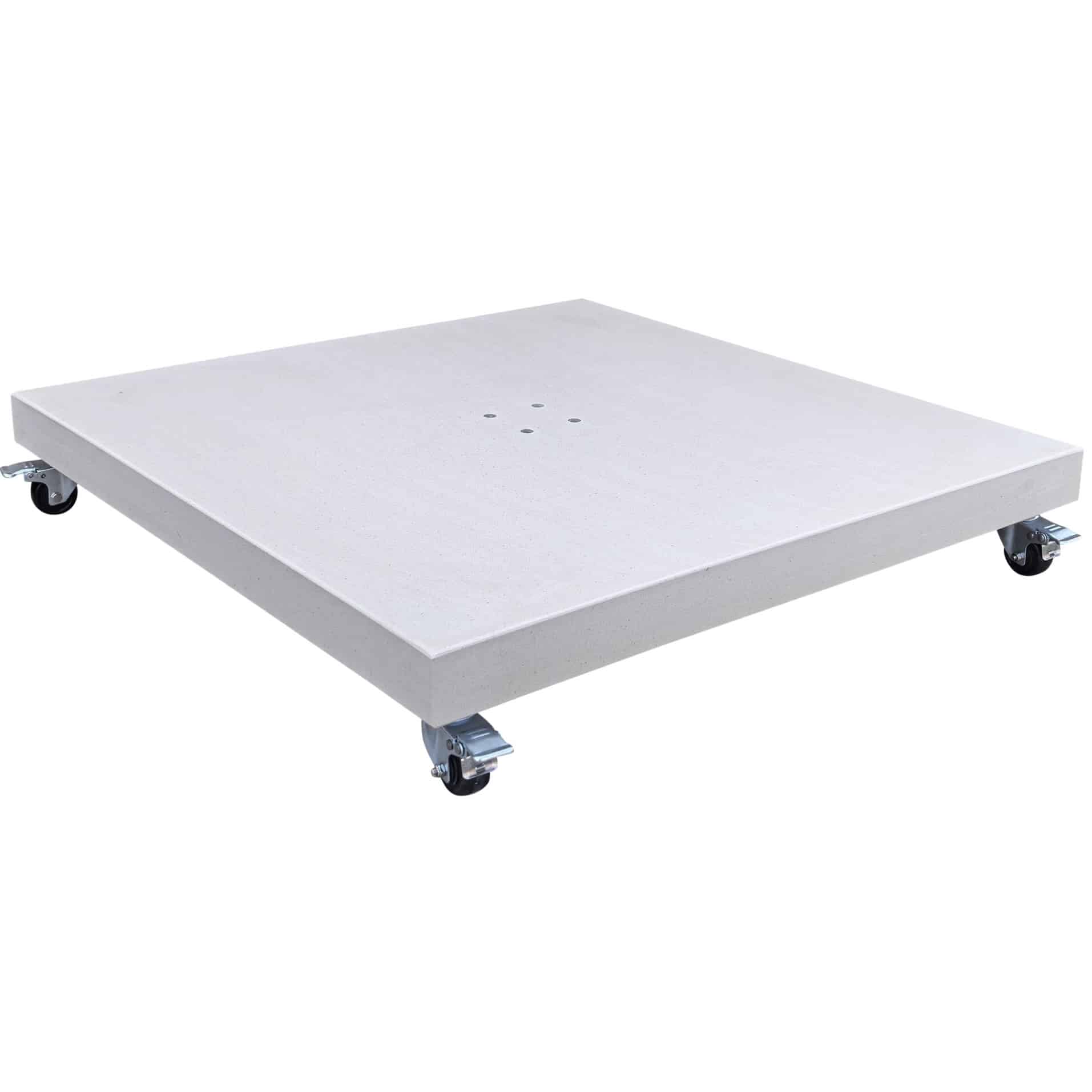 avh parasolvoet 90 kg hacienda / siesta met 4 wielen zand graniet (6,4×6,4)
